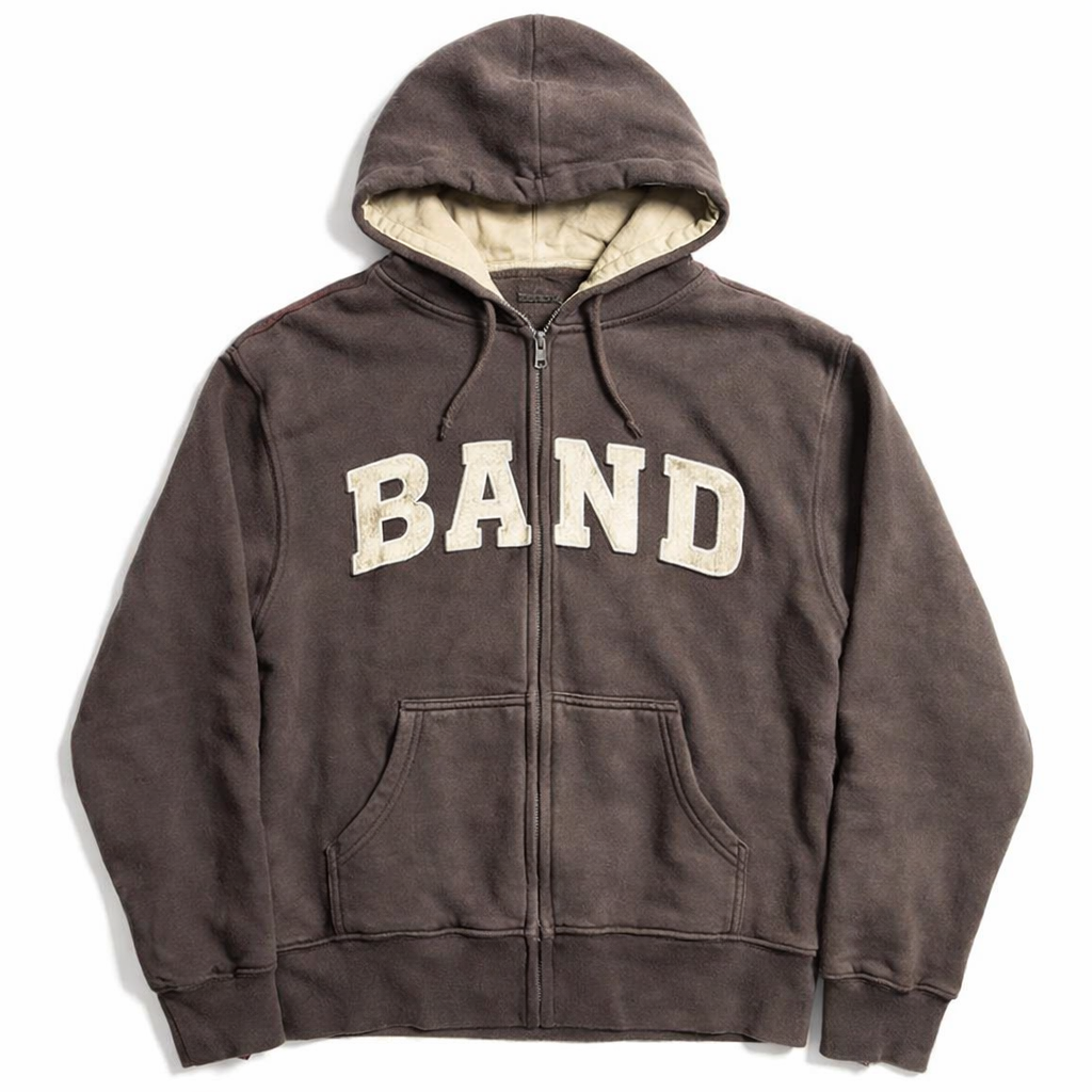 BAND Zip-Up Hoodie - Detail