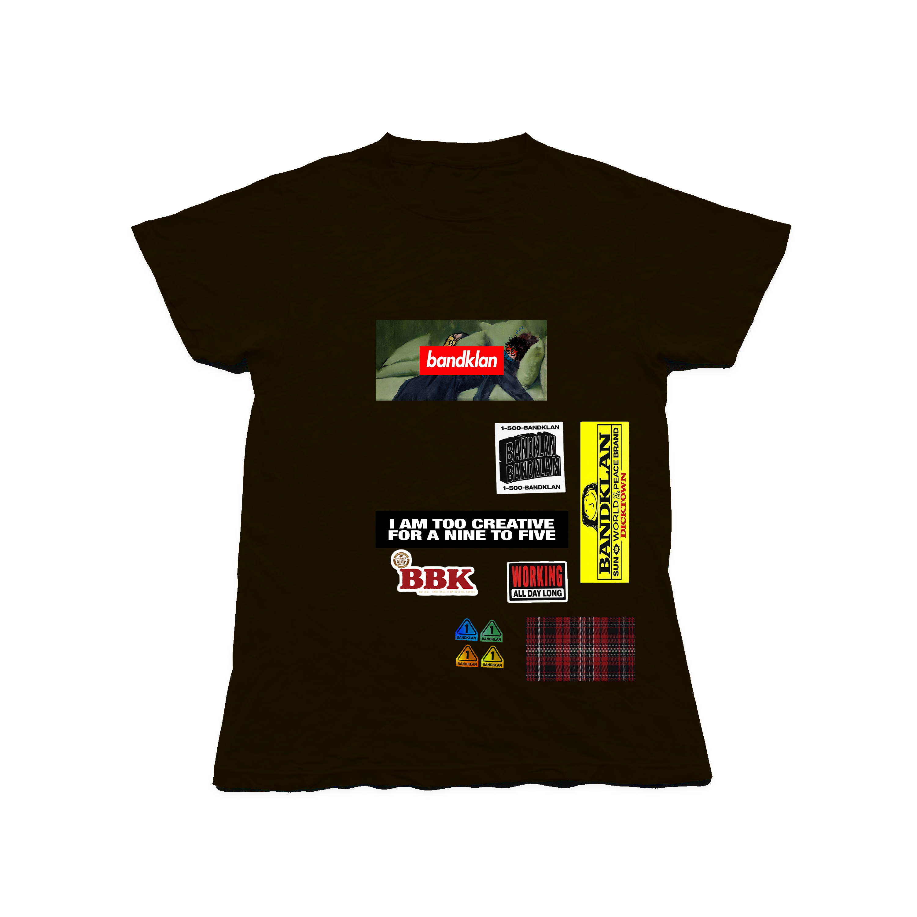 Bandklan Weird Collage Tee