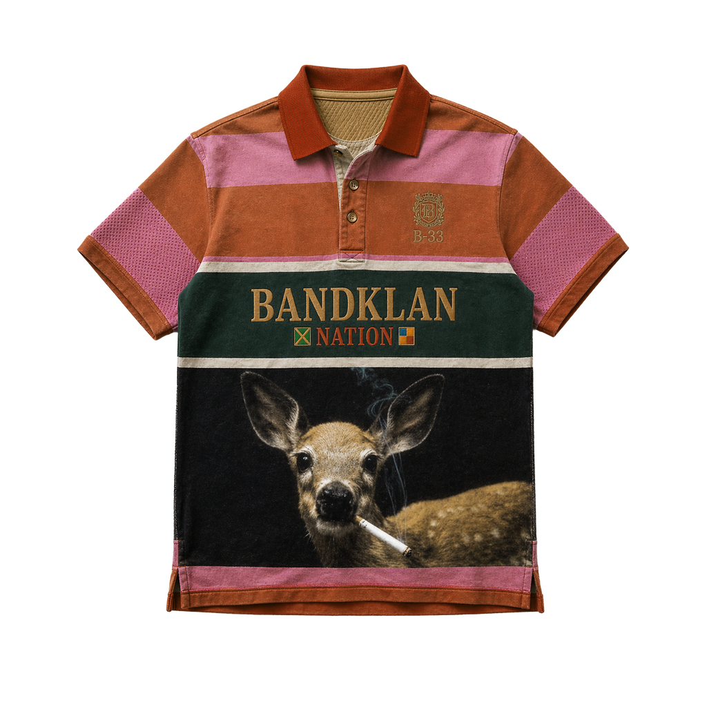 BANDKLAN NATION ANIMAL POLO TEE