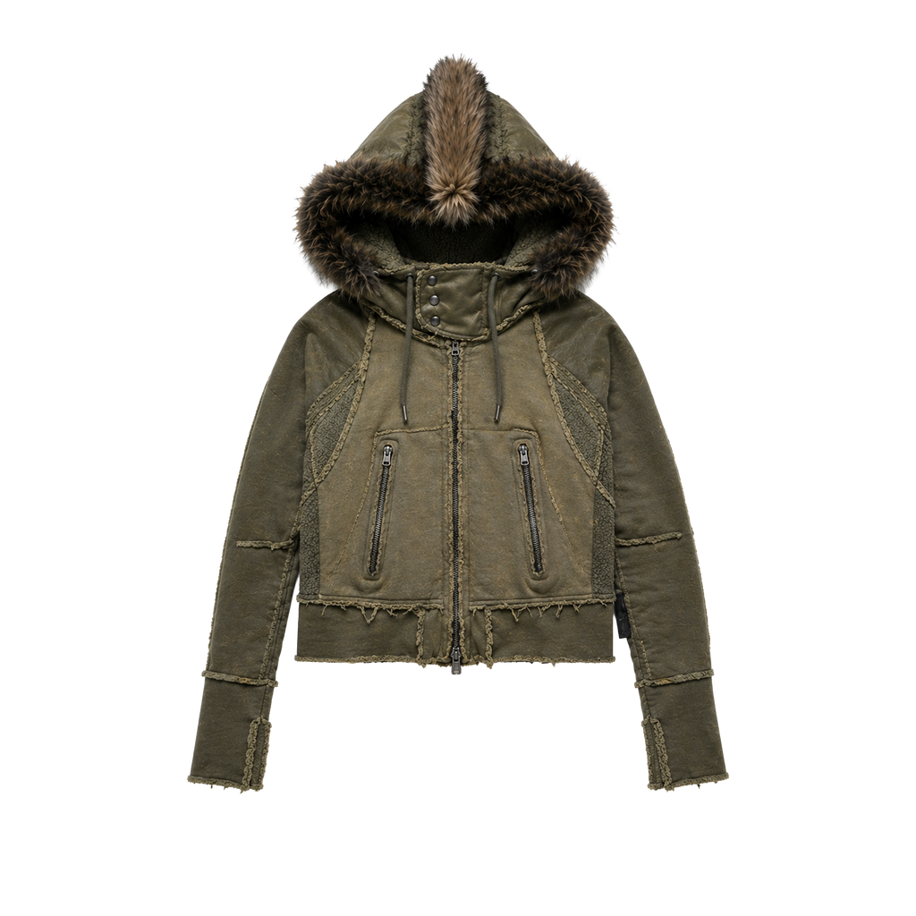 Bastard fur mohawk Jacket